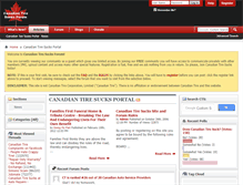 Tablet Screenshot of canadiantiresucks.net